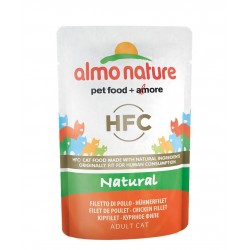 ALMO NATURE HFC NATURAL WET CAT POUCH - CHICKEN FILLET 55G