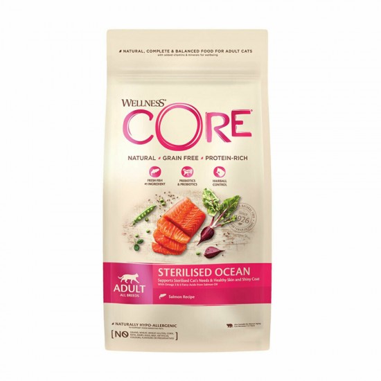 Wellness Core Grain Free Sterilised με Σολωμό 300g