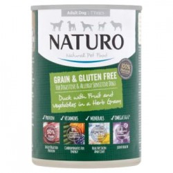 NATURO Grain & Gluten Free Duck with Fruit & Vegetables 390g