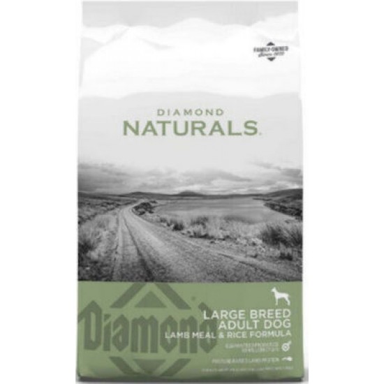 Diamond Naturals Large Adult  με Αρνί και Ρύζι 15kg