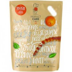 Perfect care cat άμμος silica litter πορτοκάλι 15L..