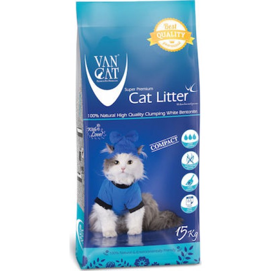 Van Cat Natural Clumping 15kg    ..