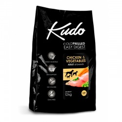 Kudo Low Grain Chicken And Vegetable Adult Dog 3kg..