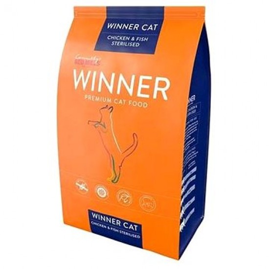 Winner Cat Adult Sterlised Chicken & Fish 10kg    ..