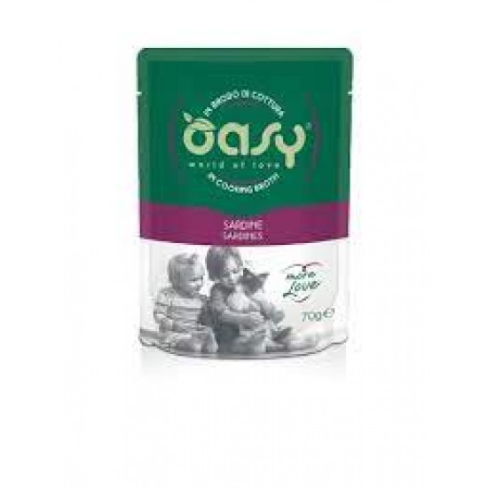 Oasy Adult Sardines 70g