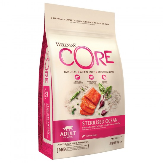 WELLNESS CORE STERILIZED ΣΟΛΟΜΟΣ 4KG