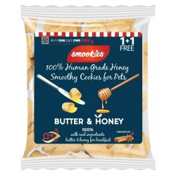 SMOOKIES BUTTER & HONEY BISCUITS 250GR (1+1 FREE)