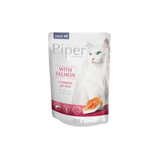 Piper Adult Salmon complete food for cats 100gr