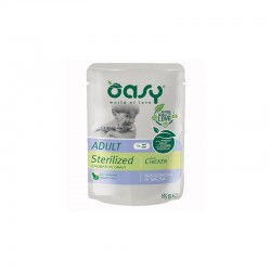 Oasy Adult Sterilized Chunks in Gravy with Chicken 85g