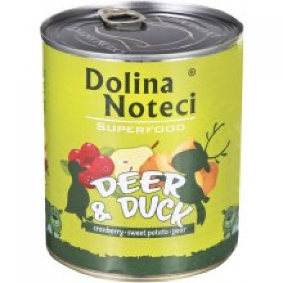 DOLINA NOTECI Superfood Ελάφι Και Πάπια 800g