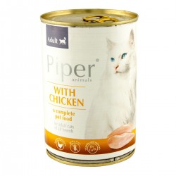 Piper Adult Chicken complete food for cats 400gr