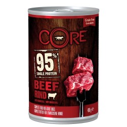 Wellness Core Dog 95% Percent Wet Food Μοσχάρι με μπρόκολο 400g     ..
