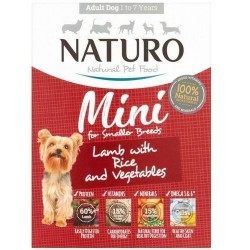 Naturo Dog Mini Lamb with Rice and Vegetables 150gr