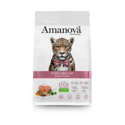 Amanova Sterilised Cat Salmon Deluxe 1.5kg