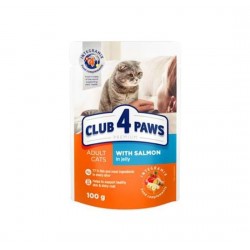 Club4Paws Premium Adult Cat Salmon 100g 