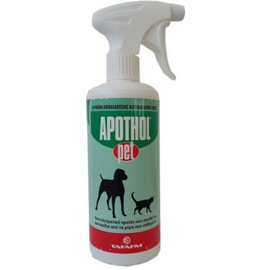 Tafarm Apothol Pet Spray Σπρέι Εκπαιδευτικό Απώθησης Κατοικιδίων 750ml