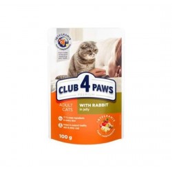 Club4Paws Premium Adult Cat Rabbit 100g