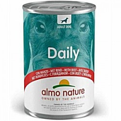 Almo Nature Daily Adult Dog Menu with Beef, 400 g