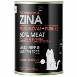 Premium Meal ZINA GMO Free & Gluten Free Poultry 400g