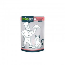 Master Adult Cats Veal in Sauce 80g