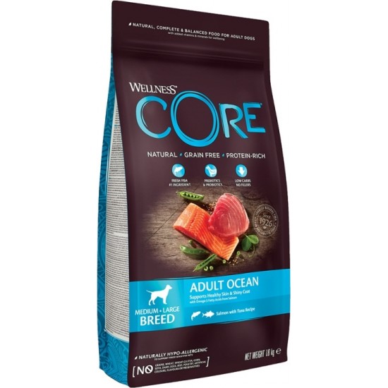 Wellness CORE Dog - Ocean - Salmon and Tuna - 1_8 Kg