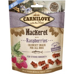 Carnilove Dog Treats Crunchy Mackerel with Raspberries 200g
