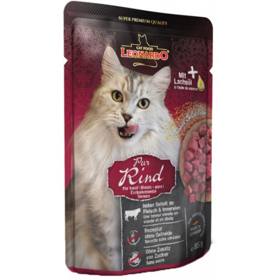 Leonardo Cat food Pure Beef 85g