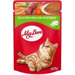 My Love Jelly with Veal & Vegetables 100g
