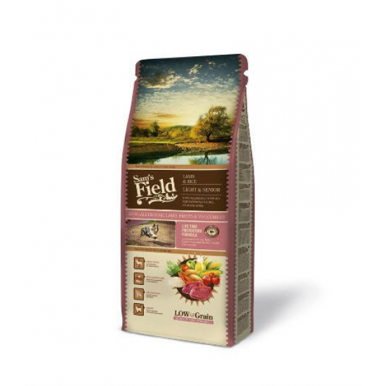 Sam’s Field Light and Senior Lamb & Rice 13kg