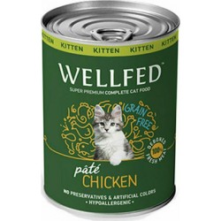 Wellfed Cat Kitten Chicken 400gr