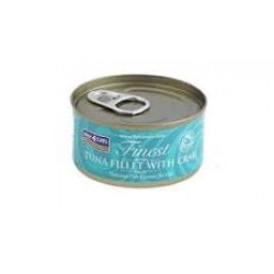 Fish4Cats Finest Tuna Fillet With Crab Can 70g