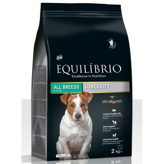 EQUILÍBRIO DOG ADULT LONGEVITY ALL BREEDS 2kg