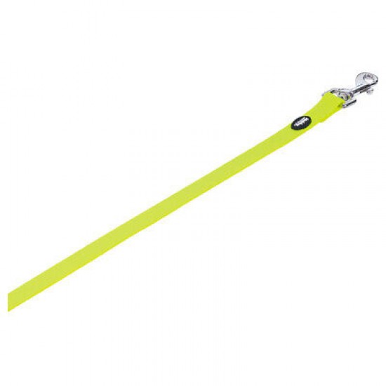 Nobby Dog Lead Cover Neon Yellow M/L 20mm x 120cm