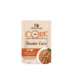 Wellness Core Cat Tender Cuts Κοτόπουλο - Γαλοπούλα 85g