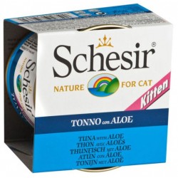 Schesir Tuna With Aloe For Cats in Gelatin 85g