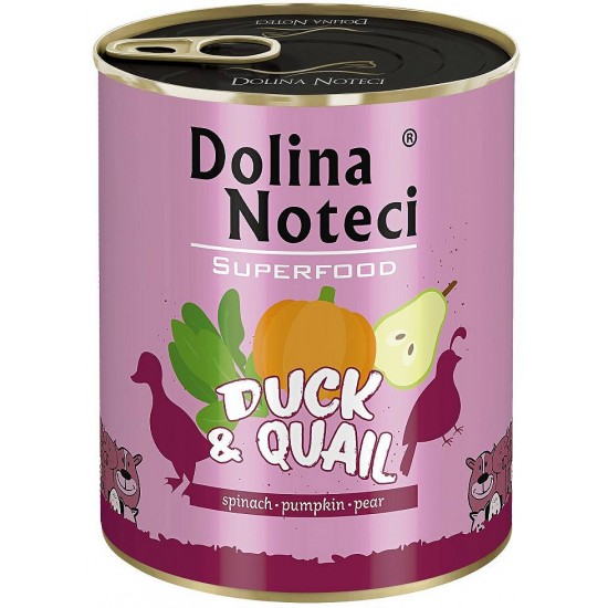 DOLINA NOTECI Superfood Πάπια Και Ορτύκι 800g