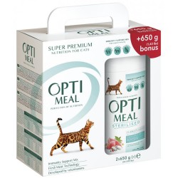 Optimeal Super Premium Sterilised Turkey & Oat 2x650g