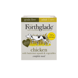 Forthglade Complete Grain Free Adult Trays - Chicken with Butternut Squash & Veg 395