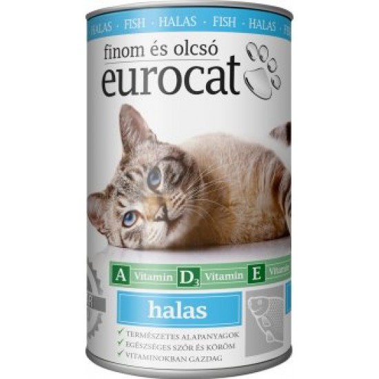 Eurocat κονσέρβα με ψάρι 415g