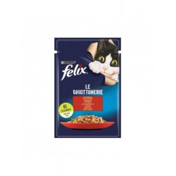 Purina Felix Le Ghiottonerie Φακελάκι Γάτας Με Βοδινό 85 gr