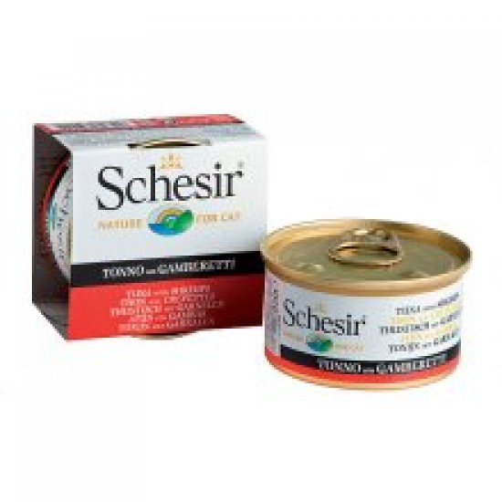 Schesir Tuna with Shrimps 85g