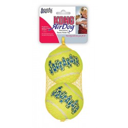KONG Air Squeaker Tennis Balls Dog Toy Large