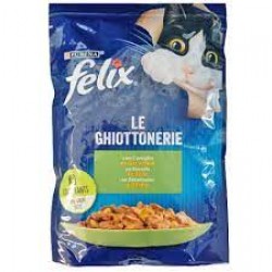 Purina Felix Le Ghiottonerie Φακελάκι Γάτας Με Κουνέλι 85g
