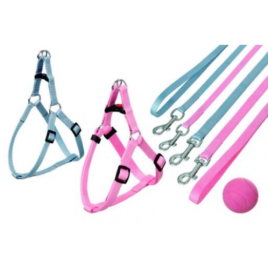 Karlie Flamingo PUPPY SET ARNES + 130 CM CORREA 10MM, 15-30 CM