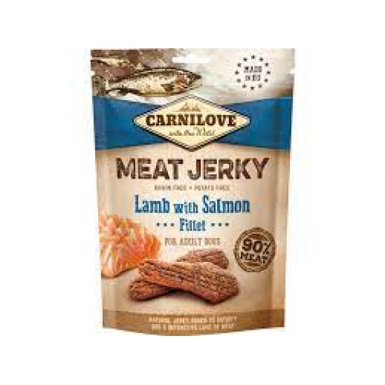 Carnilove Dog Jerky Lamb with Salmon Fillet 100g