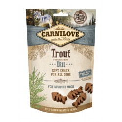 Carnilove Dog Treats Soft Trout with Dill 200g