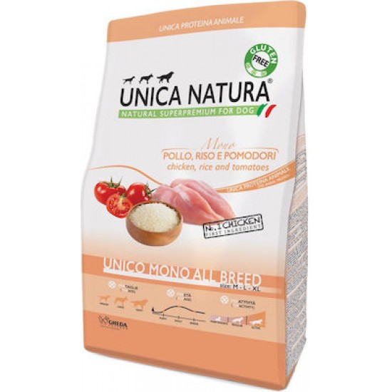 Gheda Unica Natura dog all breed Chicken 2.5kg