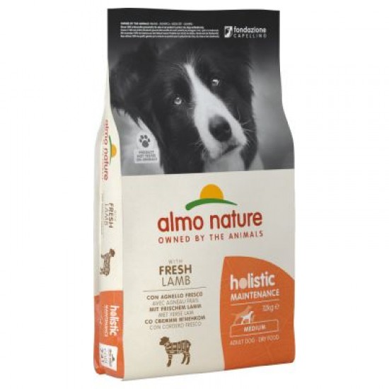 Almo Nature Holistic Medium Dog Lamb 12kg