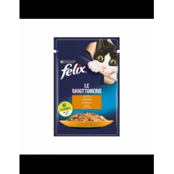 Purina Felix Le Ghiottonerie Φακελάκι Γάτας Με Κοτόπουλο 85g
