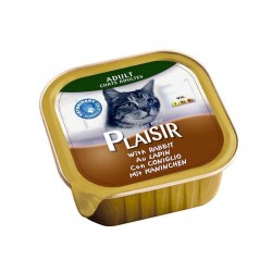Plaisir Adult Pate with Rabbit 100g